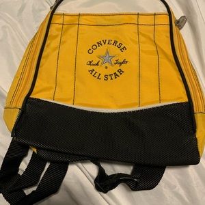 Mini yellow and black bag pack New no tags